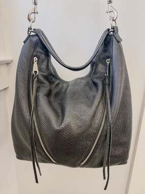 Large leather black Rebecca Minkoff purse
